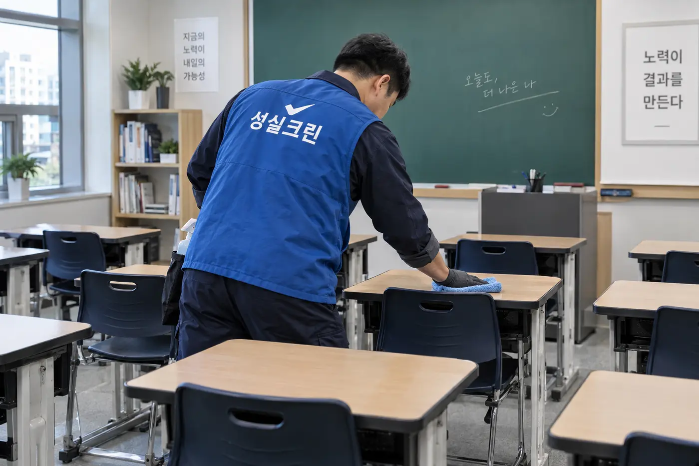 도봉구 학원청소 세부 청소 현장