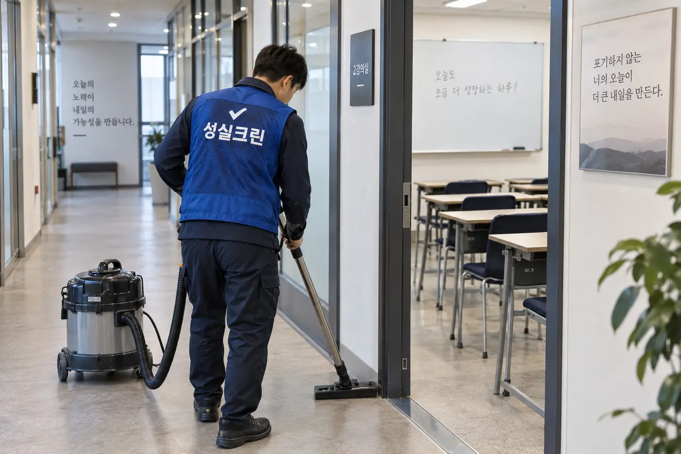 도봉구 학원청소 정기관리 현장