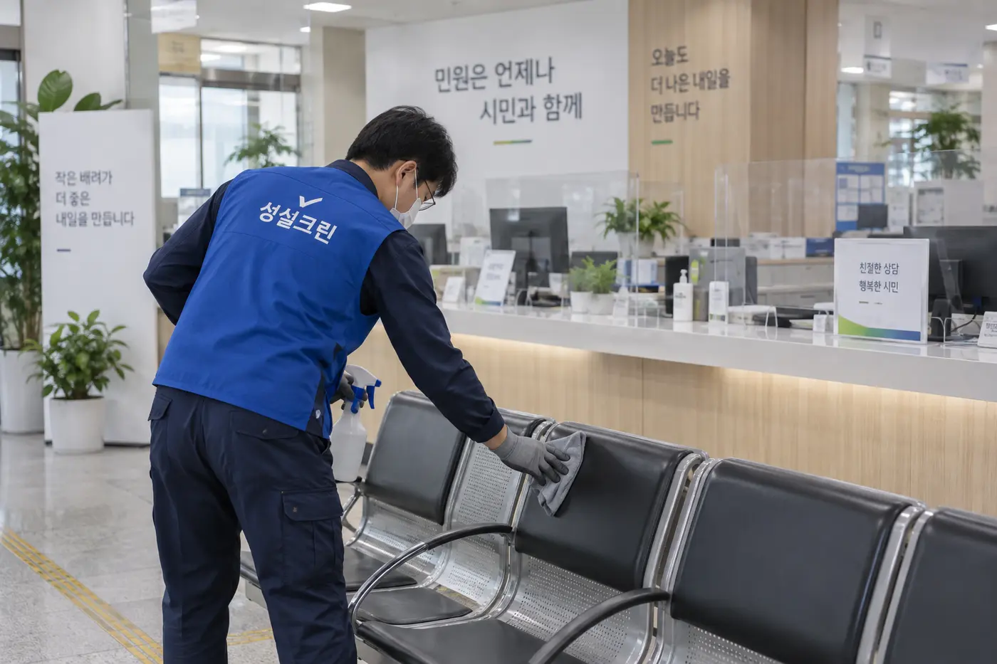 미사 관공서청소 세부 청소 현장