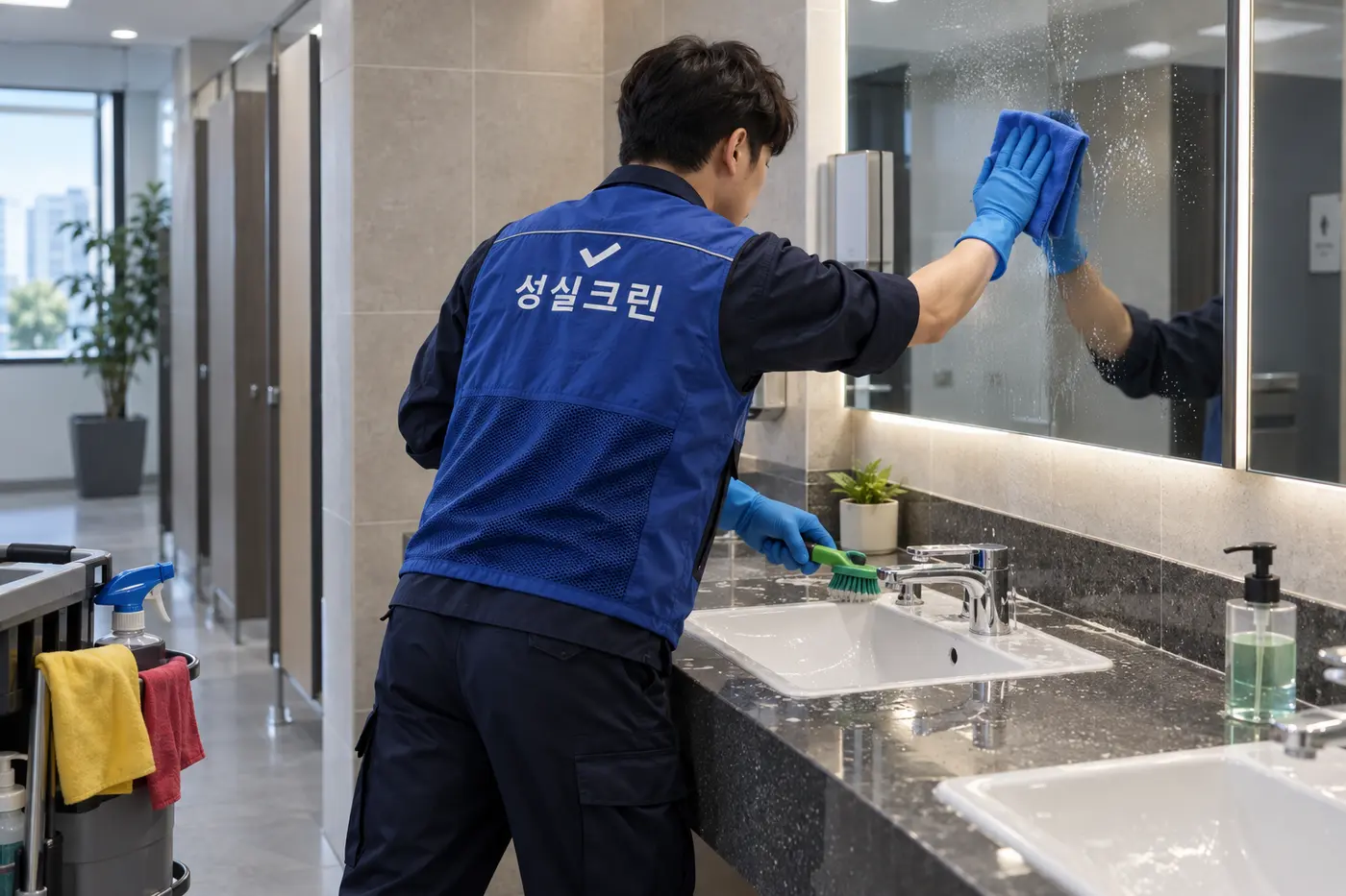양천구 목동 화장실청소 세부 청소 현장