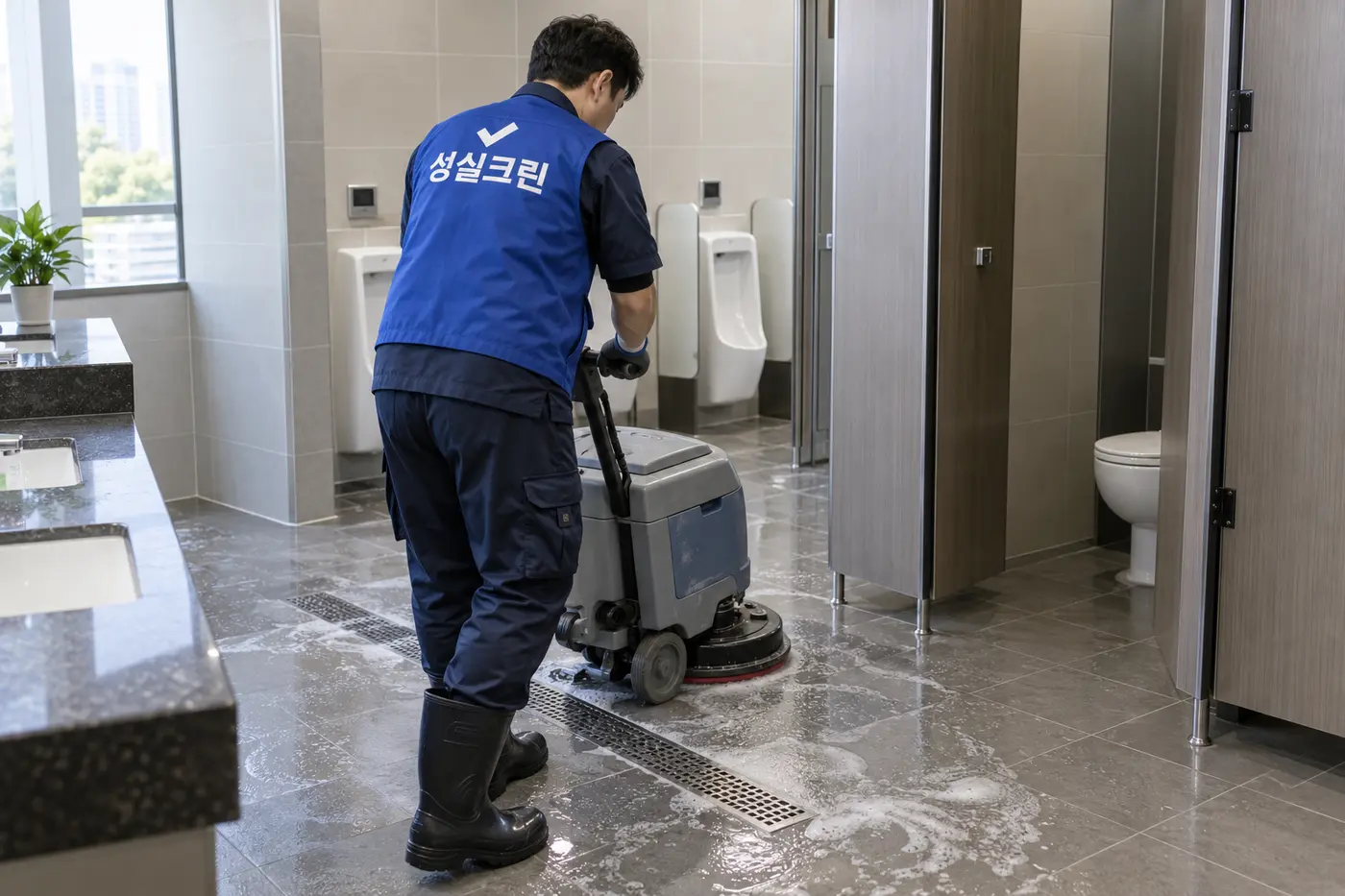 양천구 목동 화장실청소 정기관리 현장
