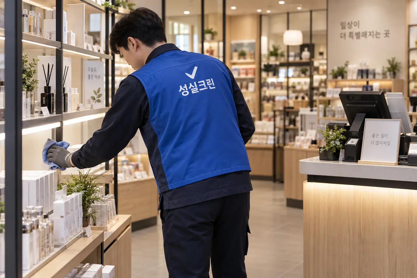달서구 매장청소 세부 청소 현장